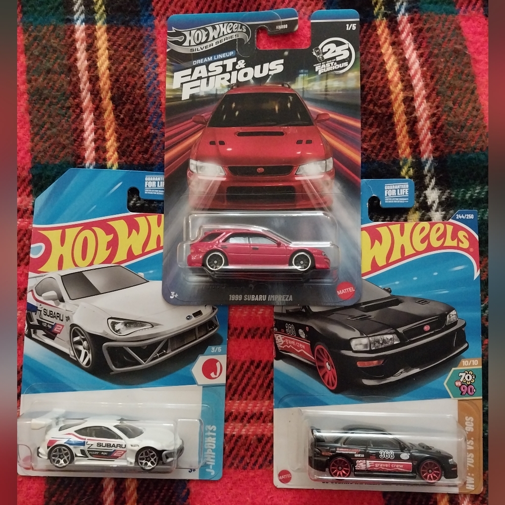 3 Subaru Lot
